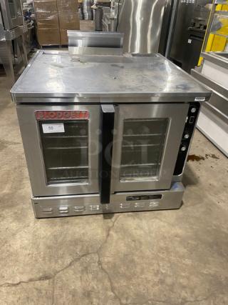 Blodgett Commercial Natural Gas Powered Convection Oven! With View Through Doors! All Stainless Steel! With Legs!
