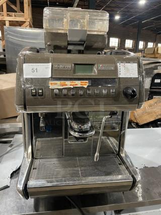 LaCimbali Commercial Countertop Espresso Machine! With Steam Wand! With Coffee Bean Grinder!