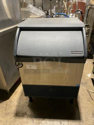 Scotsman Commercial Stainless Steel Electric Powered Air-Cooled Undercounter Ice Making Machine/Bin Combo! Model: CU2026SA-1A SN: 11091320014942! 115V 1 Phase! On Legs! - Item #1187559