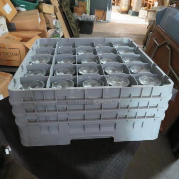 One Dishwasher Rack With 25 Stem Wine Glasses. ALL 1 $$$!!! - Image 2 of 2