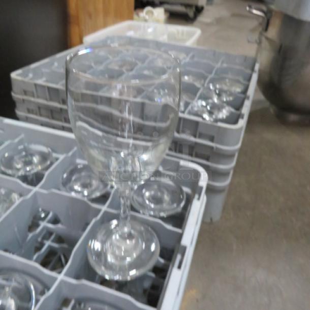 One Dishwasher Rack With 25 Stem Wine Glasses. ALL 1 $$$!!! - Image 1 of 2