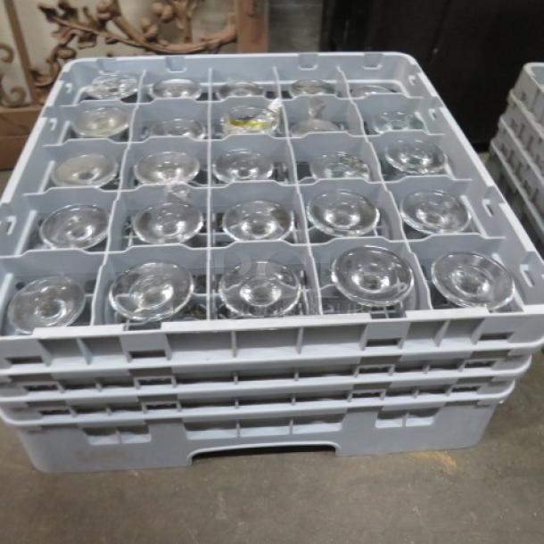 One Dishwasher Rack With 25 Stem Wine Glasses. ALL 1 $$$!!! - Image 2 of 2