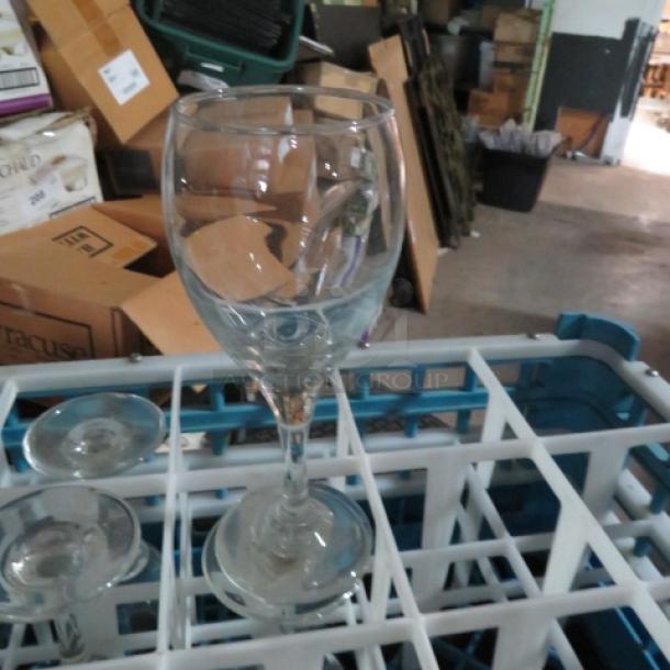 One Dishwasher Rack With 12 Stem Wine Glasses. ALL 1 $$$!!! - Image 1 of 2