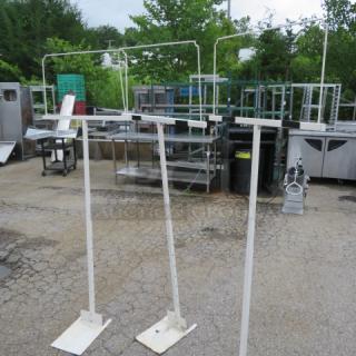 Metal Adjustable Sign Holder.  3XBID