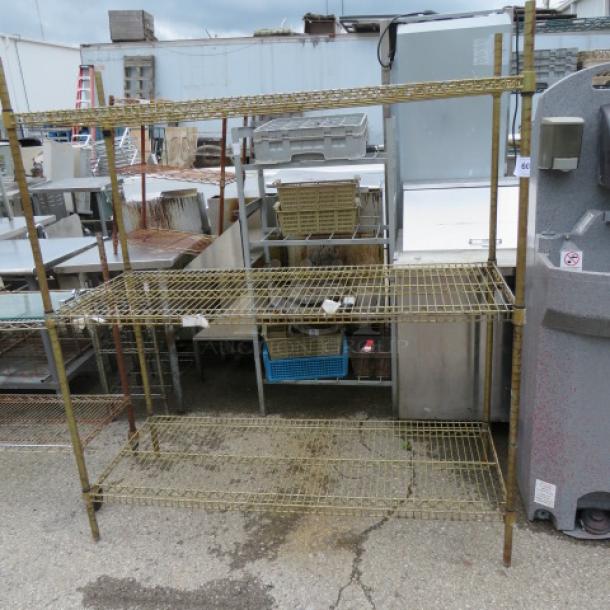 One Shelving System With 3 Shelves. 59X24X67 - Image 1 of 1
