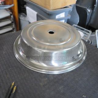 One Mega Lot Of 180 Stainless Steel 10 Inch Plate Covers. ALL 1 $$$!!!