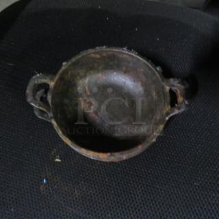 5 Inch Round Cast Iron Individual Server. 8XBID