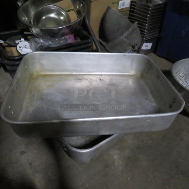 One 24X18 Aluminum Roasting Pan. - Image 1 of 2