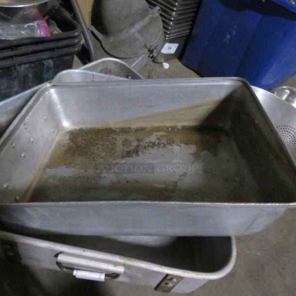 One 20.5X16 Aluminum Roasting Pan. - Image 1 of 1