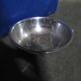One Stainless Steel Mixing Bowl.
