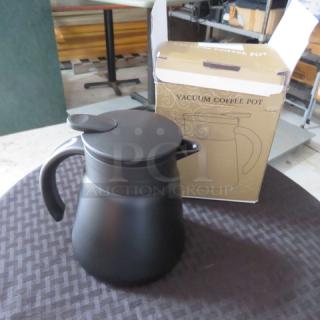 One NEW Vacuum Coffee Pot. - Item #1191890
