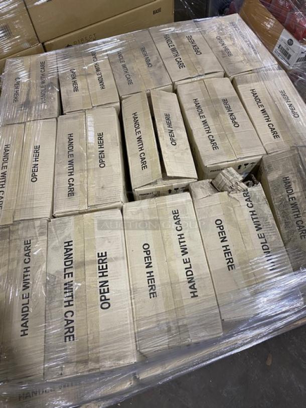 BRAND NEW! FULL PALLET! Steelite International Royal Porcelain Series Commercial White 6-3/8" Round Rim Plate! 36 Per Case! Model: P0902! 51X Your Bid! - Image 4 of 8