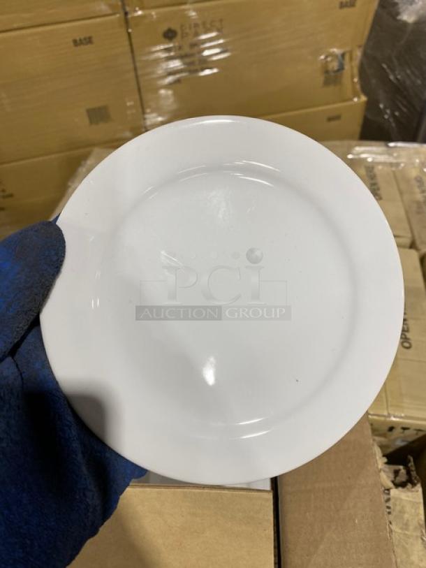 BRAND NEW! FULL PALLET! Steelite International Royal Porcelain Series Commercial White 6-3/8" Round Rim Plate! 36 Per Case! Model: P0902! 51X Your Bid! - Image 7 of 8
