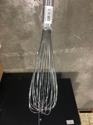 BRAND NEW! TableCraft Commercial Stainless Steel 16" Piano Whip/Whisk! Model: SP16!
