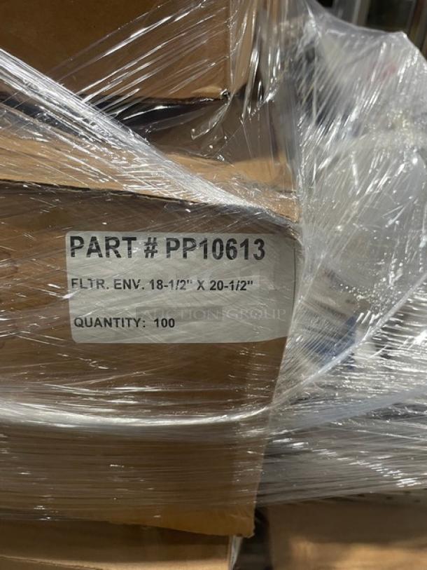 BRAND NEW! MIXED PALLET! Pitco Commercial Heavy-Duty Envelope Style Filter Paper! 100 Per Case! Model: PP10613! With Rubbermaid HYGEN Series Commercial 40" Quick-Connect Telescopic Pole! Model: Q745! With iSi Cream-Profi-Whip Series Commercial Stainless Steel Professional 1 Pint Handheld Whipped Cream Dispenser! With Tulip & Straight Tip Attachments! Model: 163001! With Commercial Stainless Steel Perforated Hotel/Steamtable Pans! With Lot Of Miscellaneous Kitchenware/Utensils! & MORE! 21X Your Bid! - Image 8 of 9