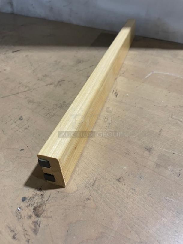 BRAND NEW! Johnson-Rose Commercial Wooden Magnetic Knife Holder/Bar! Model: 5318! 11X Your Bid! - Image 7 of 7