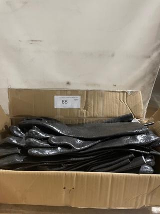 BRAND NEW! Commercial Black One-Size-Fits-Most Dishwashing/Utility Gloves! ALL ONE MONEY!