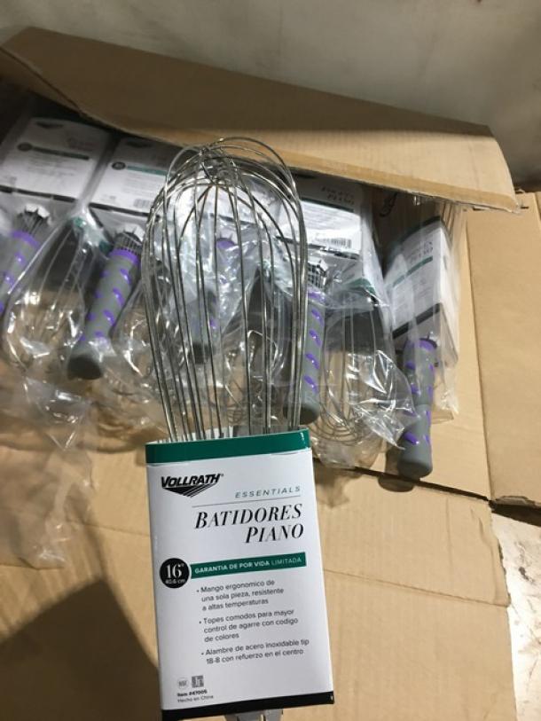 BRAND NEW! Vollrath Jacob's Pride Series Commercial Stainless Steel 16" Piano Whip/Whisk! With Nylon Grip Handle! Model: 47005! 6X Your Bid! - Image 6 of 7
