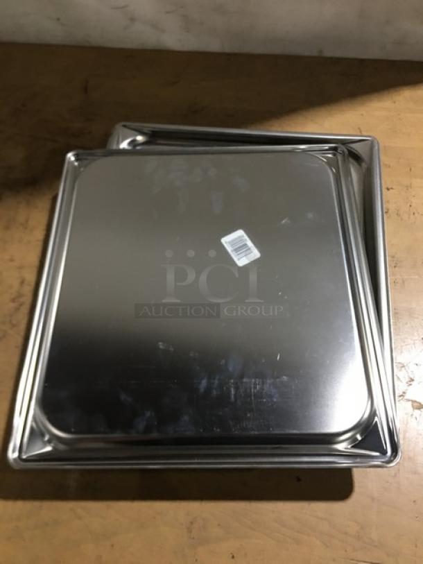 BRAND NEW! Vollrath Super Pan V Series Commercial Stainless Steel 2/3-Size 0.75" Deep Anti-Jam Hotel/Steam Table Pan! Model: 30102! 12X Your Bid! - Image 4 of 6