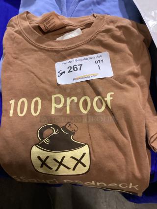 100 Proof Redneck T-Shirt 
Size Small
