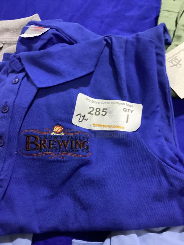 Crown Distillery Polo Shirt
Size 2XL - Image 1 of 1