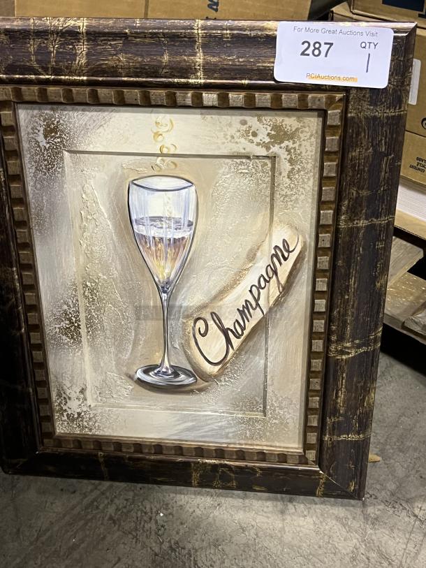 Winery Framed Artwork - Image 1 of 1