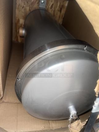 ELDGE BULLET FILTER in original packaging. New condition, metallic finish, cylindrical shape, with mounting bracket visible.