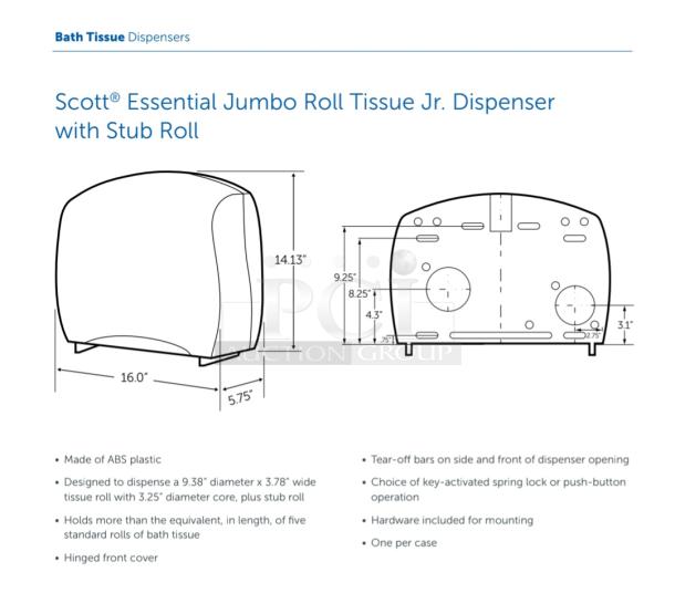 *NEW* IN BOX Kimberly-Clark Toilet Tissue Dispenser! $45 each original price! - Image 5 of 5