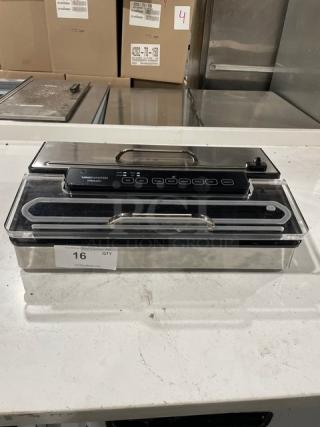 VacMaster! 2022! Late Model! Commercial Stainless Steel Electric Powered Countertop Suction Vacuum Sealer! Model: Pro360! 100-120V!