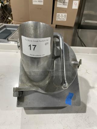 Commercial Electric Powered Heavy Duty Slicer/Shredder/Grater Attachment!