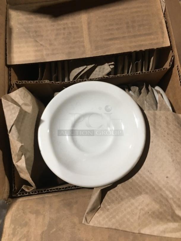 BRAND NEW! MIXED PALLET! Steelite International Royal Porcelain Collection Commercial White Tahara 2 Oz. Round Soy Sauce Dish! Model: 61103ST0454! With Steelite International Royal Porcelain Collection Commercial White Tahara 10-1/2" Square Coupe Plate! Model: 61103ST0425! With Steelite International Royal Porcelain Collection Commercial White Tahara 8-1/4" Round Coupe Plate! Model: 61103ST0404! With Steelite International Distinction Monaco Vogue Collection Commerical White 11" x 8-1/2" Oval Monaco Platter! Model: 9001C341! With Homer Laughlin By Steelite International Commercial White Ivory 9" Round Rolled Edge China Plate! Model: HL20500! With Steelite Internationa Distinction Metro Collection Commercial White 11" Square Coupe Plate! Model: 9001C082! With Steelite International Performance Simplicity Collection Commercial White 6-1/2" Round Slimline Double Well Soup Stand/Saucer! Model: 11010225! & MORE! 39X Your Bid! - Image 4 of 10