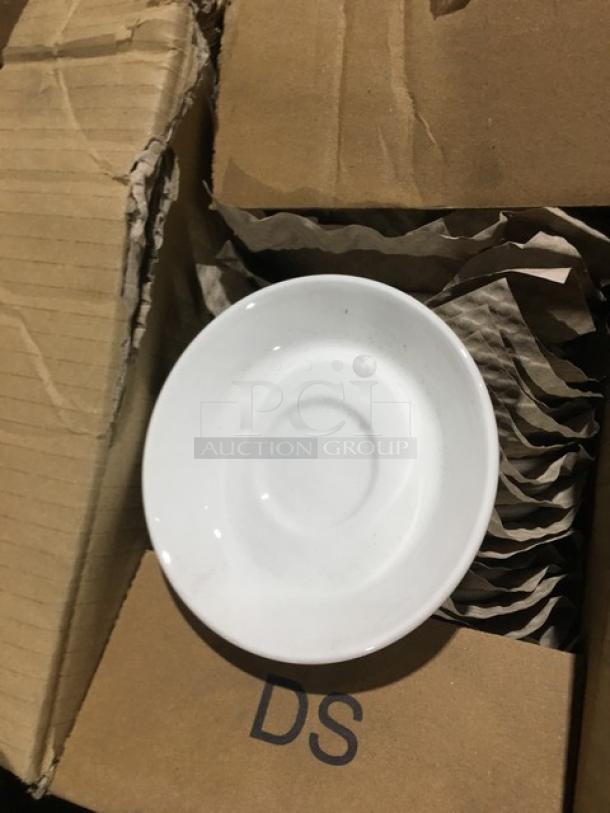 BRAND NEW! MIXED PALLET! Steelite International Royal Porcelain Collection Commercial White Tahara 2 Oz. Round Soy Sauce Dish! Model: 61103ST0454! With Steelite International Royal Porcelain Collection Commercial White Tahara 10-1/2" Square Coupe Plate! Model: 61103ST0425! With Steelite International Royal Porcelain Collection Commercial White Tahara 8-1/4" Round Coupe Plate! Model: 61103ST0404! With Steelite International Distinction Monaco Vogue Collection Commerical White 11" x 8-1/2" Oval Monaco Platter! Model: 9001C341! With Homer Laughlin By Steelite International Commercial White Ivory 9" Round Rolled Edge China Plate! Model: HL20500! With Steelite Internationa Distinction Metro Collection Commercial White 11" Square Coupe Plate! Model: 9001C082! With Steelite International Performance Simplicity Collection Commercial White 6-1/2" Round Slimline Double Well Soup Stand/Saucer! Model: 11010225! & MORE! 39X Your Bid! - Image 9 of 10