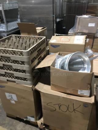 BRAND NEW! MIXED PALLET! Vollrath Super Pan 3 Series Commercial Stainless Steel 1/2-Size 4