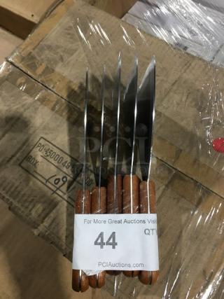 BRAND NEW! Winco Commercial Stainless Steel Dough/Blade Scraper! With Wooden Grip Handle! Model: TN54! 5X Your Bid! - Item #1189747