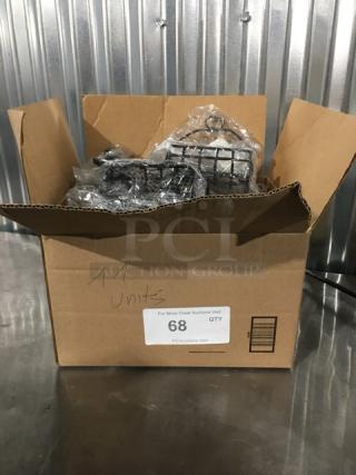 BRAND NEW! Tablecraft Commercial Black 2-Compartment Combination Rack/Condiment Caddie! Model: 593RBK! 11X Your Bid!