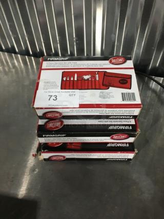 BRAND NEW! Tablecraft Commercial Red FirmGrip 9-Piece Garnishing Kit! Model: E5600-9! 3X Your Bid!