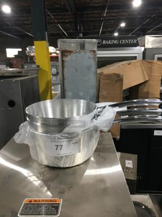 BRAND NEW! Vollrath Commercial Aluminum 3-3/4 Qt. Classic Saucepan! Model: 67303! 3X Your Bid!