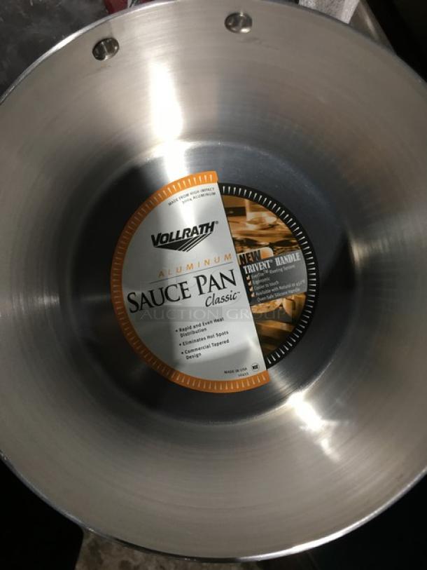 BRAND NEW! Vollrath Commercial Aluminum 3-3/4 Qt. Classic Saucepan! Model: 67303! 3X Your Bid! - Image 2 of 4