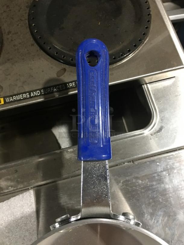 BRAND NEW! Vollrath Wear-Ever Series Commercial Tapered Aluminum 1-1/2 Qt. Saucepan! With Blue Grip Handle! Model: 434112! 2X Your Bid! - Image 4 of 7