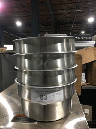 BRAND NEW! Vollrath Commercial Stainless Steel 4-1/8 Qt. Vegetable Inset Pan! Model: 78174! 4X Your Bid!