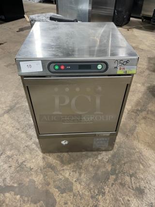 Hobart Commercial Stainless Steel Electric Powered Undercounter Dish Washer! Model: LX30H Serial: 104354! 120/208V 1Phase!