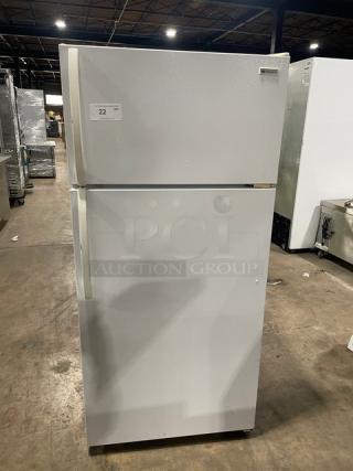 Commercial White Top-Freezer/Refrigerator Combo! With Poly Coated Wire Racks! With Pull-Out Drawers! Model: MRT18DNEWO SN: BA61008702! 115V!