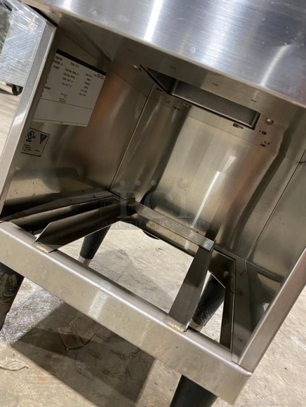 Norlake Commercial Stainless Steel Electric Powered Countertop Ice Crusher! With Hopper! Model: N14CRSS-A SN: 15091153! 115V 1 Phase! On Legs! - Image 7 of 9