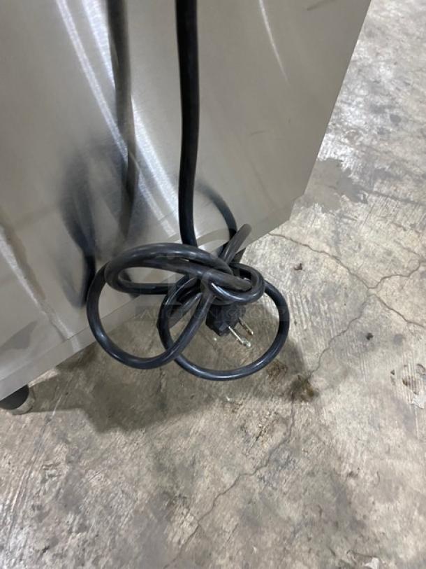 Norlake Commercial Stainless Steel Electric Powered Countertop Ice Crusher! With Hopper! Model: N14CRSS-A SN: 15091153! 115V 1 Phase! On Legs! - Image 9 of 9