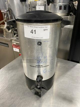 GE Appliances Commercial Stainless Steel Coffee Urn! - Item #1189403