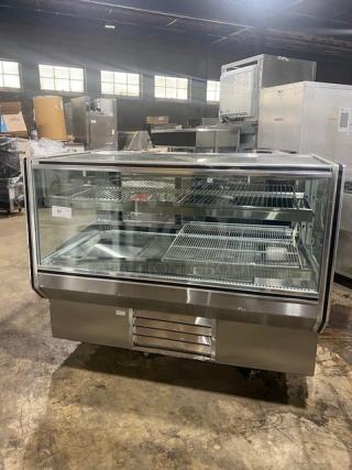 Leader Commercial Stainless Steel Straight Glass 57