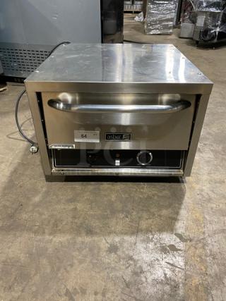 Asber AEPO Series Commercial Stainless Steel Electric Powered Countertop Pizza Deck Oven! 220-240V! On Legs! - Item #1189432