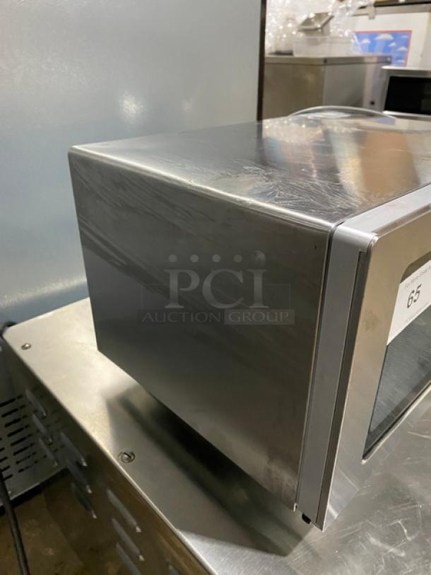 Solwave! 2021! Late Model! Commercial Stainless Steel Electric Powered Countertop Microwave Oven! With Dial Controls! Model: 180MW1000D SN: 210300046! 120V 1 Phase! - Image 2 of 8