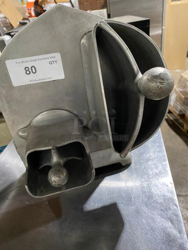 Qualheim Electro-Cut Series Commercial Electric Powered Countertop Heavy Duty Vegetable Slicer/Shredder/Grater! Model: 400 SN: 26769D! 115V 1 Phase! On Legs! - Image 8 of 9