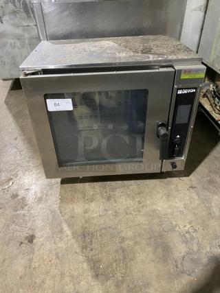Doyon Commercial Stainless Steel Electric Powered Half Size Countertop Convection Oven! Model: DCOT5 SN: 244010090821! 208V 1 Phase! On Legs! - Item #1189492